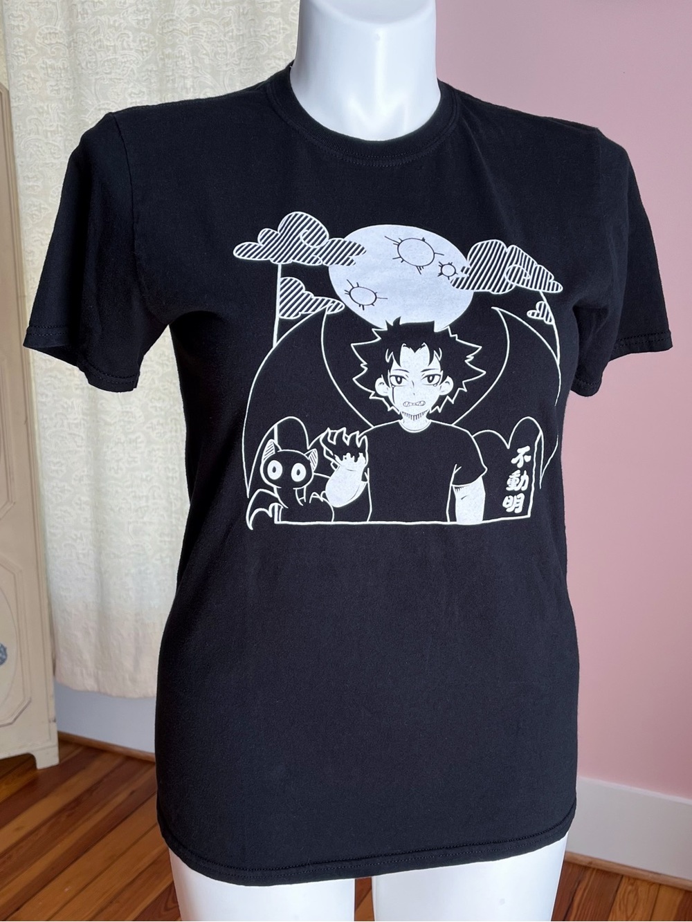 Devilman Crybaby Black Anime Graphic Tee